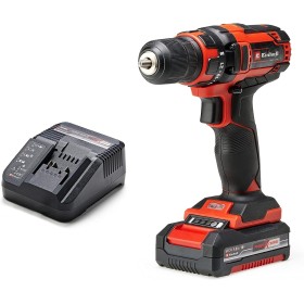 Einhell Taladro-destornillador inalámbrico TC-CD 18/35 Li Power X-Change (Li-Ion, 18V, 550 rpm, incl. 1 batería PXC de 1,5Ah sin