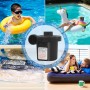 Jsdoin Inflador Electrico, Bomba de Aire Eléctrica Portátil, 240V AC / 12V DC Inflador Colchon Hinchable,Deflactor para