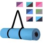 Wueps Esterilla Deporte, Yoga, Pilates, Ejercicios, incluye correa de hombro y bolsa de transporte, ideal para realizar deporte
