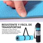 Wueps Esterilla Deporte, Yoga, Pilates, Ejercicios, incluye correa de hombro y bolsa de transporte, ideal para realizar deporte