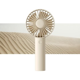 JISULIFE Mini Handheld Fan, Portable and Small Fan with 3 Speeds USB Rechargeable Battery Operated for Outdoor, Indoor, Travel,