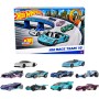 Hot Wheels Hot Wheels, ¡a correr! Pack de 10 vehículos y camiones, conjunto de 10 vehículos de juguete a escala 1:64 inspirados