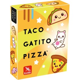 Ludilo - Taco Gatito Pizza | Juegos De Mesa Niños 4 Años O Más | Juegos Educativos Niños 4 Años O Más De 2 A 6 Jugadores | Juego