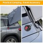 4Pcs Ventosas para Coche, Ventosas para Cristal Incluye Gancho en S, Ventosas Furgoneta Camper con Gancho para Correa con Anillo