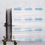 Industrial Fan 1.5m/2m Mobile Industrial Fan, Factory Big Mobile Fan, High Power Floor Fan, Industrial Big Fan Workshop Fan(2m)