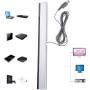 Barra de Sensor con Cable Wii, Barra de Sensor de Rayos de señal infrarroja IR/Soporte de Receptor con Cable para Consola Wii,