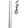 Barra de Sensor con Cable Wii, Barra de Sensor de Rayos de señal infrarroja IR/Soporte de Receptor con Cable para Consola Wii,