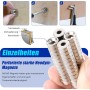12 x 3 mm imanes fuertes con agujero, apertura de 4 mm, 30 unidades de imanes de neodimio con tornillos, pequeños y fuertes para