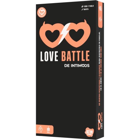 ATM Gaming Love Battle - Juegos de Mesa para Parejas de Íntimoos - Retos y Bromas Divertidos para Reavivar la Chispa - Regalo