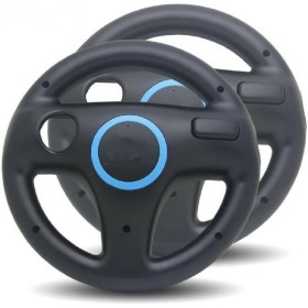 2 x Volante / Racing Wheel De Dirección Para Nintendo Wii Consola (Mario Kart, Juego De Carreras...)