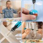 Mini Taladro Recargable, Bolígrafo de Grabado Eléctrico, Mini Taladro Eléctrico de 3 Velocidades, Con 10 Brocas Pequeñas, DIY