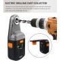 M9912 Colector de Polvo de Taladro Eléctrico con Nivel Láser, Boquilla de Polvo de Taladro, Taladro de Vacío de Succión de Pared