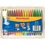 BIC Kids Ceras de Colores para Niños, Plastidecor, Colores Surtidos, Óptimo Para Colorear y Dibujar, Material Escolar, 36 Unidad