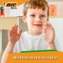 BIC Kids Ceras de Colores para Niños, Plastidecor, Colores Surtidos, Óptimo Para Colorear y Dibujar, Material Escolar, 36 Unidad