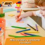 BIC Kids Ceras de Colores para Niños, Plastidecor, Colores Surtidos, Óptimo Para Colorear y Dibujar, Material Escolar, 36 Unidad