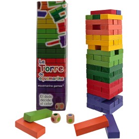 Aquamarine Games-La torre de colores, Miscelanea, 7 a 99 años (Compudid CP006)