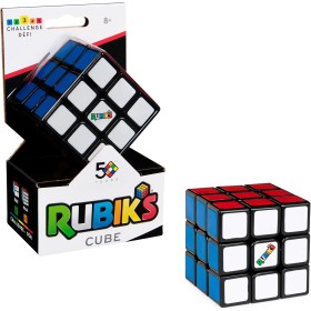 Rubik's - Cubo DE Rubik 3X3 - Juego de Rompecabezas, Cubo Mágico para Desafiar la Mente - 6063968 - Juguetes Niños 8 años + -