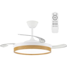 wonderlamp Cosmatos CCT Dim 45W LED Fan with Retractable Blades