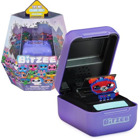 BIZTEE - Mascota Digital Hamster Ball - Mascota Virtual con 20 Hamsters - Mascota Interactiva Que Rueda y Reacciona al Tacto con