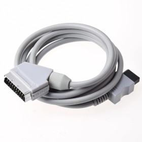 Real RGB Scart Cable cuerda del plomo para Nintendo Wii & Wii U PAL