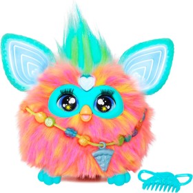 Hasbro Furby - Furby, Juguete Interactivo de Color Coral Activado por Voz, para niños y niñas a Partir de 6 años, 15 Accesorios
