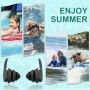 Tapones oidos Natación para Adulto, 3 Pares de Tapones Oidos Silicona Natacion,Tapones para los Oídos para nadar, surfear para