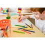 BIC Kids Plastidecor Pack de Ceras lavables, especial escuelas, óptimo para niños a partir de 30 meses, antimanchas, Caja Beige