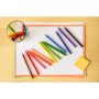 BIC Kids Plastidecor Pack de Ceras lavables, especial escuelas, óptimo para niños a partir de 30 meses, antimanchas, Caja Beige