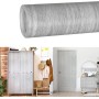 WIIYENA Rollo de suelo de vinilo de PVC de grano de madera de 10 m, autoadhesivo, impermeable, para cocina, dormitorio, hogar,