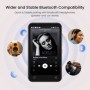 Reproductor de música MP3/MP4 portátil Android de 80GB, altavoces Blue