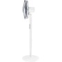 Rowenta Silence Extreme Fan + Electronic VU5870 Standing Fan 5 Speeds Height Adjustable up to 145 cm, Quiet Night Position,