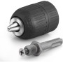 JTENG Heavy Duty 2-13mm Heavy Duty Taladro Sin Llave Chuck Quick Release Knife Drill con SDS Adapter