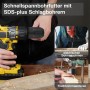 JTENG Heavy Duty 2-13mm Heavy Duty Taladro Sin Llave Chuck Quick Release Knife Drill con SDS Adapter