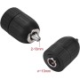 JTENG Heavy Duty 2-13mm Heavy Duty Taladro Sin Llave Chuck Quick Release Knife Drill con SDS Adapter