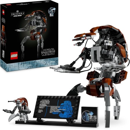 LEGO Star Wars Droideka Figura de Droide Destructor, Maqueta Coleccionable de Construcción para Adultos, Decoración del Hogar y