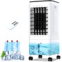 Quiet Portable Air Conditioner, 3 in 1 Evaporative Air Cooler Without Outer Tube, 5.5L Water Tank, 3 Wind Speed, 1-7H Timer, 8M