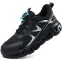 AEKYIWL Zapatos de Seguridad Hombre Mujer Calzado de Seguridad Ligero Comodo Zapatillas Trabajo Transpirable Antideslizante