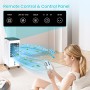 Quiet Portable Air Conditioner, 3 in 1 Evaporative Air Cooler Without Outer Tube, 5.5L Water Tank, 3 Wind Speed, 1-7H Timer, 8M