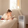 Cecotec ForceClima 7100 Soundless Portable Air Conditioner with Remote Control, 7000 BTU, LED Display, 4 Modes, 2 Speeds,