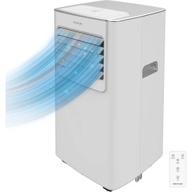 Cecotec ForceClima 7100 Soundless Portable Air Conditioner with Remote Control, 7000 BTU, LED Display, 4 Modes, 2 Speeds,
