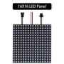 Pantalla de Panel LED direccionable individualmente de matriz WS2812B 