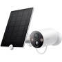 tapo C425 con panel solar - Cámara Wi-Fi 2K QHD 100% inalámbrica | Control de app y detección de IA | IP66 | Batería de 10000