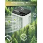 Portable Air Conditioner, 1500ml Fan, 4 Speeds, 7 Color LED Lighting, 2 Spray Functions and 1-8 Hours Timer, Perfect for