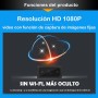 Mini Micro Cámara - Cámara Oculta - Cámara Niñera Oficina HD 1080P - Cámara de Seguridad Doméstica con Grabación por Detección