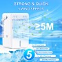 Portable Air Conditioner, 1500 ml Mini Quiet Air Cooler with Remote Control, USB Fan with 5 Wind Speeds & 3 Modes, 10H Timer,