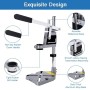 Soporte de Taladro Manual, Portaherramientas De Banco De Trabajo De Taladro EléCtrico, MáS Estable Y PrecisióN Para Bricolaje,
