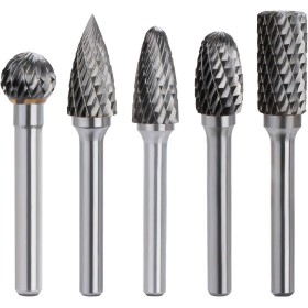 ASNOMY 5 pieza Fresa Metal Lápices Set – 6 x 10mm Escofina Taladro Bit Fresas de Carburo Rotary Archivo Tungsteno Acero