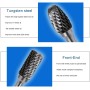 ASNOMY 5 pieza Fresa Metal Lápices Set – 6 x 10mm Escofina Taladro Bit Fresas de Carburo Rotary Archivo Tungsteno Acero
