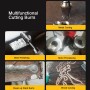 ASNOMY 5 pieza Fresa Metal Lápices Set – 6 x 10mm Escofina Taladro Bit Fresas de Carburo Rotary Archivo Tungsteno Acero
