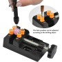 DODUOS 37 PCS Juego de Taladro de Mano Incluye Mini Plana Abrazadera, Mini taladros de PCB, Taladros Helicoidales de 0.5-3.0mm,